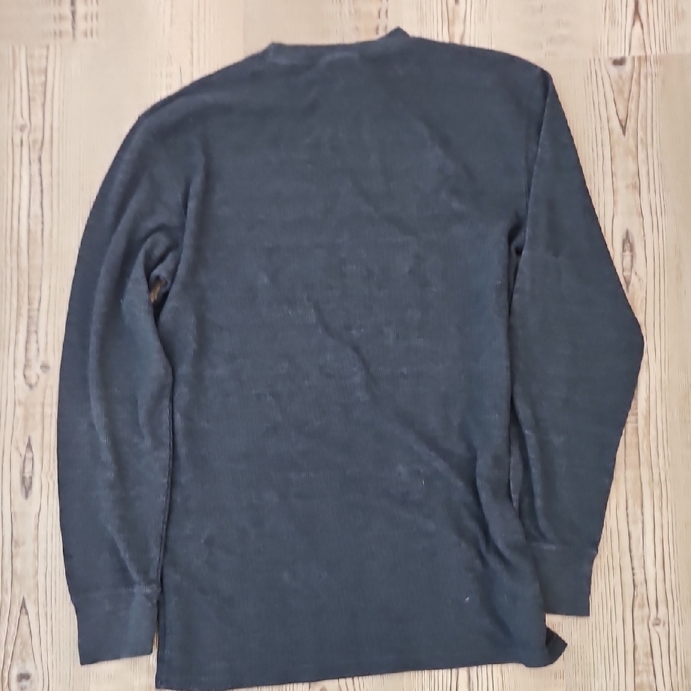 Zoo York Men's Navy and Blue Graphic Long Sleeve Tee - Picture 4 of 4